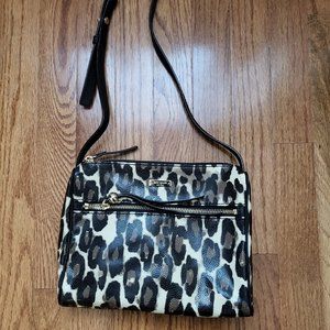 KATE SPADE CROSSBODY - MODERN ANIMAL PRINT
